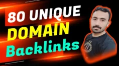 High-Quality SEO 80 Backlinks DA100 Sites