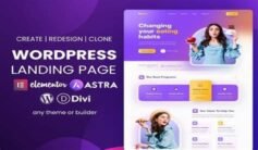 No1 Divi WordPress Sites Blog Landing Page