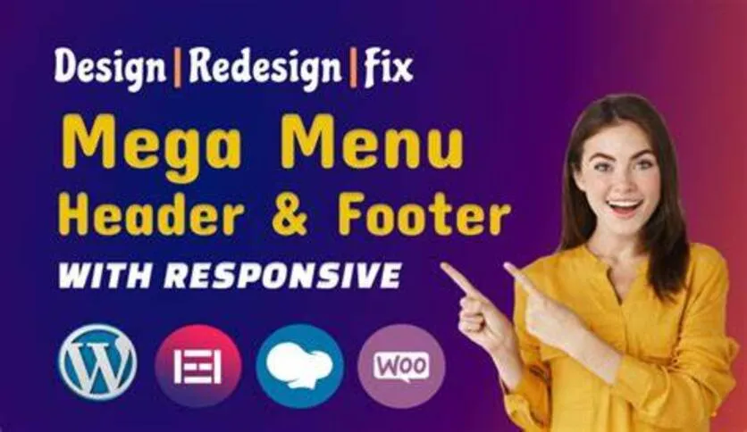 No1 WordPress Menu Header Footer Fix Design No1 WordPress Menu Header Footer Fix & Design