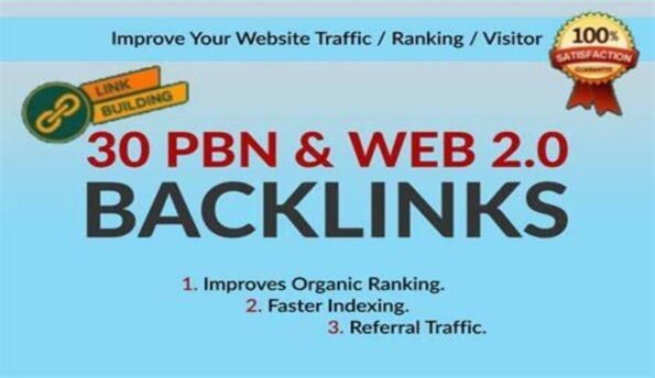 Strong PBN + Web 2.0 Best SEO Backlinks