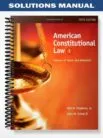 Solutions_Manual_for_American_Constitutional_Law_Sources_of_Power_and_Restraint_Volume_I_5th_Edition_by_Stephens