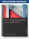 Solutions_Manual_for_C _for_Engineers_and_Scientists_4th_Edition_by_Bronson
