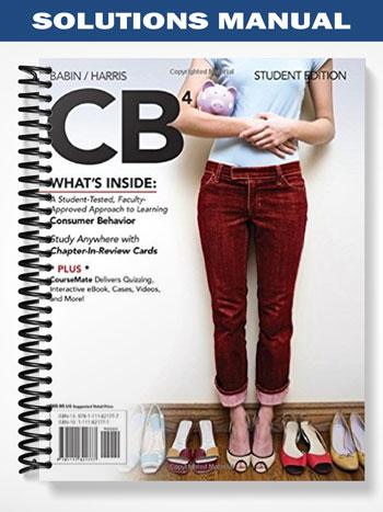 Solutions Manual for CB4 4th Edition by Babin