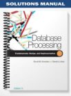 Solutions Manual for Database Processing 11th Edition by Kroenke