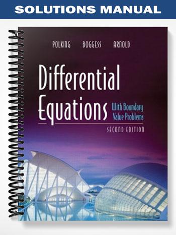 Solutions Manual for Differential Equations 2nd Edition by Polking