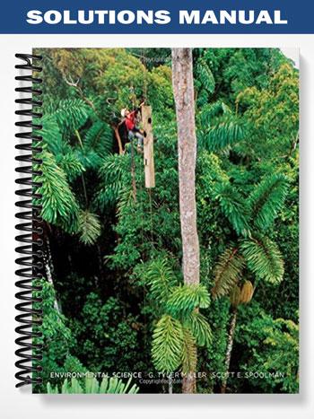 Solutions Manual for Environmental Science 14th Edition by Miller