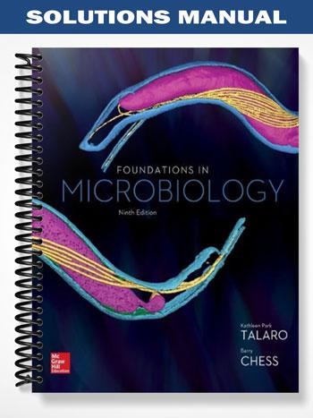 Solutions Manual for Foundations in Microbiology 9th Edition by Talaro
