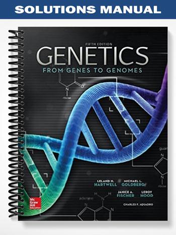 Solutions Manual for Genetics From Genes to Genomes 5th Edition by Hartwell