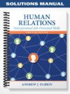 Solutions Manual for Human Relations Interpersonal Job-Oriented Skills 12th Edition by DuBrin