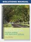 Solutions Manual for MIS Cases Decision Making wih Application Software 4th Edition by Miller