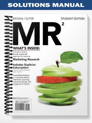 Solutions Manual for MR 2 2nd Edition by Brown