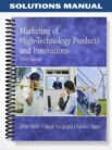 Solutions_Manual_for_Marketing_of_High Technology_Products_and_Innovations_3rd_Edition_by_Mohr