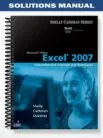 Solutions_Manual_for_Microsoft_Office_Excel_2007_Comprehensiv_Concepts_and_Techniques_1st_Edition_by_Shelly