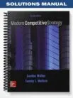 Solutions_Manual_for_Modern_Competitive_Strategy_4th_Edition_by_Walker