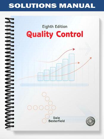 Solutions Manual for Quality Control 8th Edition by Besterfield
