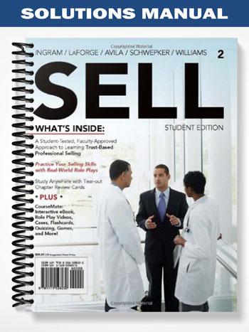 Solutions Manual for SELL 2nd Edition by Ingram