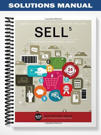 Solutions Manual for SELL 5th Edition by Ingram