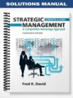 Solutions_Manual_for_Strategic_Management_A_Competitive_Advantage_Approach_Concepts_and_Cases_14th_Edition_by_David