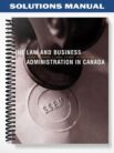 Solutions_Manual_for_The_Law_and_Business_Administration_in_Canada_12th_Edition_by_Smyth
