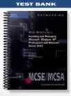 TestBankfor70 27070 290MCSEMCSAGuidetoInstallingandManagingMicrosoftWindowsXPProfessionalandWindows
