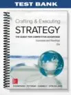 TestBankforCraftingExecutingStrategyConceptsandReadingsTheQuestforCompetitiveAdvantage20thEditionbyThompson