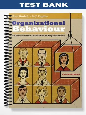 TestBankforOrganizationalBehaviourAnIntroductiontoYourLifeinOrganizationsFirstCanadianEdition1stEditionbyAndre TestBankforOrganizationalBehaviourAnIntroductiontoYourLifeinOrganizationsFirstCanadianEdition1stEditionbyAndre