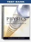 TestBankforPhysicsforScientistsandEngineersAStrategicApproachwithModernPhysicsandMasteringPhysics2ndEditionbyKnight