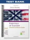 TestBankforSouth WesternFederalTaxation2015EssentialsofTaxationIndividualsandBusinessEntities18thEditionbySmith