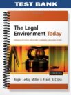 TestBankforTheLegalEnvironmentTodayBusinessInItsEthicalRegulatoryE CommerceandGlobalSetting7thEditionbyMiller
