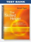 TestBankforTheSkilledHelperAProblem ManagementandOpportunity DevelopmentApproachtoHelping9thEditionbyGerardEgan