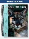 Test_Bank_for_Absolute_Java_4th_Edition_by_Savitch