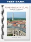 Test_Bank_for_Administrative_Law_Bureaucracy_in_a_Democracy_6th_Edition_by_Hall