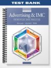 Test Bank for Advertising & IMC Principles and Practice 10th Edition by Moriarty