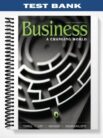 Test Bank for Business A Changing World Fourth Canadian 4th Edition by Ferrell
