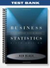 Test Bank for Business Statistics Contemporary Decision Making 6th Edition by Black