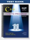 Test_Bank_for_C _How_to_Program_Early_Objects_Version_9th_Edition_by_Deitel
