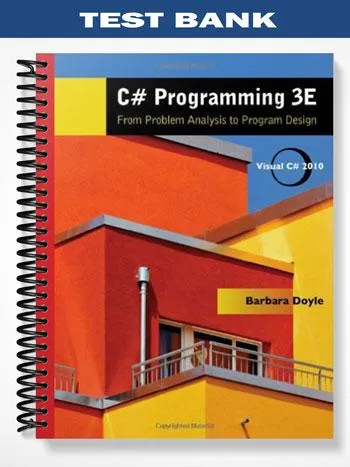 Test_Bank_for_C_Programming_From_Problem_Analysis_to_Program_Design_3rd_Edition_by_Barbara_Doyle Test_Bank_for_C_Programming_From_Problem_Analysis_to_Program_Design_3rd_Edition_by_Barbara_Doyle
