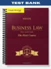 Test_Bank_for_Cengage_Advantage_Books_Business_Law_Text_and_Cases_The_First_Course_1st_Edition_by_Miller