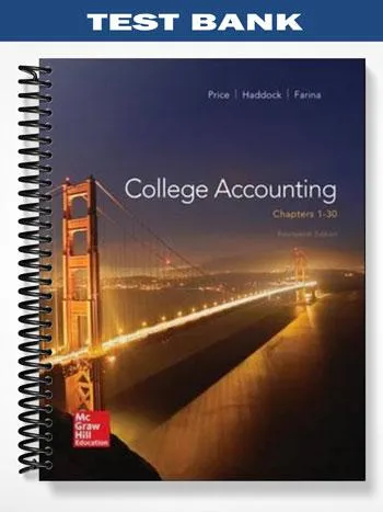 Test_Bank_for_College_Accounting_14th_Edition_by_Price Test_Bank_for_College_Accounting_14th_Edition_by_Price