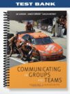 Test Bank for Communicating in Groups and Teams Sharing Leadership 5th Edition by Lumsden