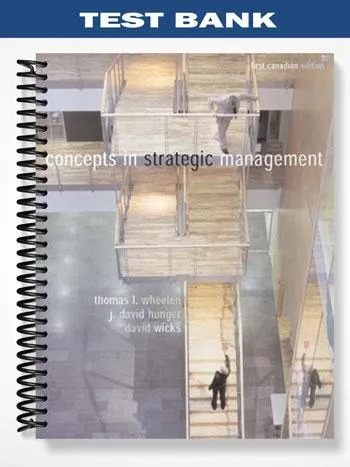 Test_Bank_for_Concepts_in_Strategic_Management_Canadian_Edition_1st_Edition_by_Wheelen