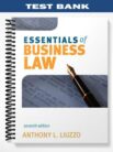 Test Bank for Essentials of Business Law 7th Edition by Anthony Liuzzo