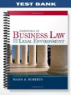 Test_Bank_for_Essentials_of_Business_Law_and_the_Legal_Environment_11th_Edition_by_Mann