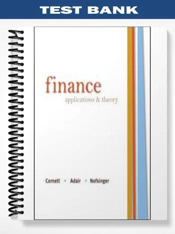 Test_Bank_for_Finance_Applications_and_Theory_1st_Edition_by_Cornett
