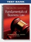 Test_Bank_for_Fundamentals_of_Business_Law_Summarized_Cases_7th_Edition_by_Miller