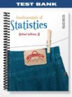 Test Bank for Fundamentals of Statistics 2nd Edition by Michael Sullivan