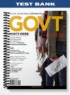 Test_Bank_for_GOVT_2011_Edition_2nd_Edition_by_Sidlow