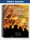 Test Bank for Global Politics 1st Edition by Boyer