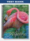 Test Bank for Intermediate Algebra 3rd Edition by Miller