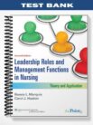 Test Bank for Leadership Roles and Management Functions in Nursing 7th Edition by Marquis